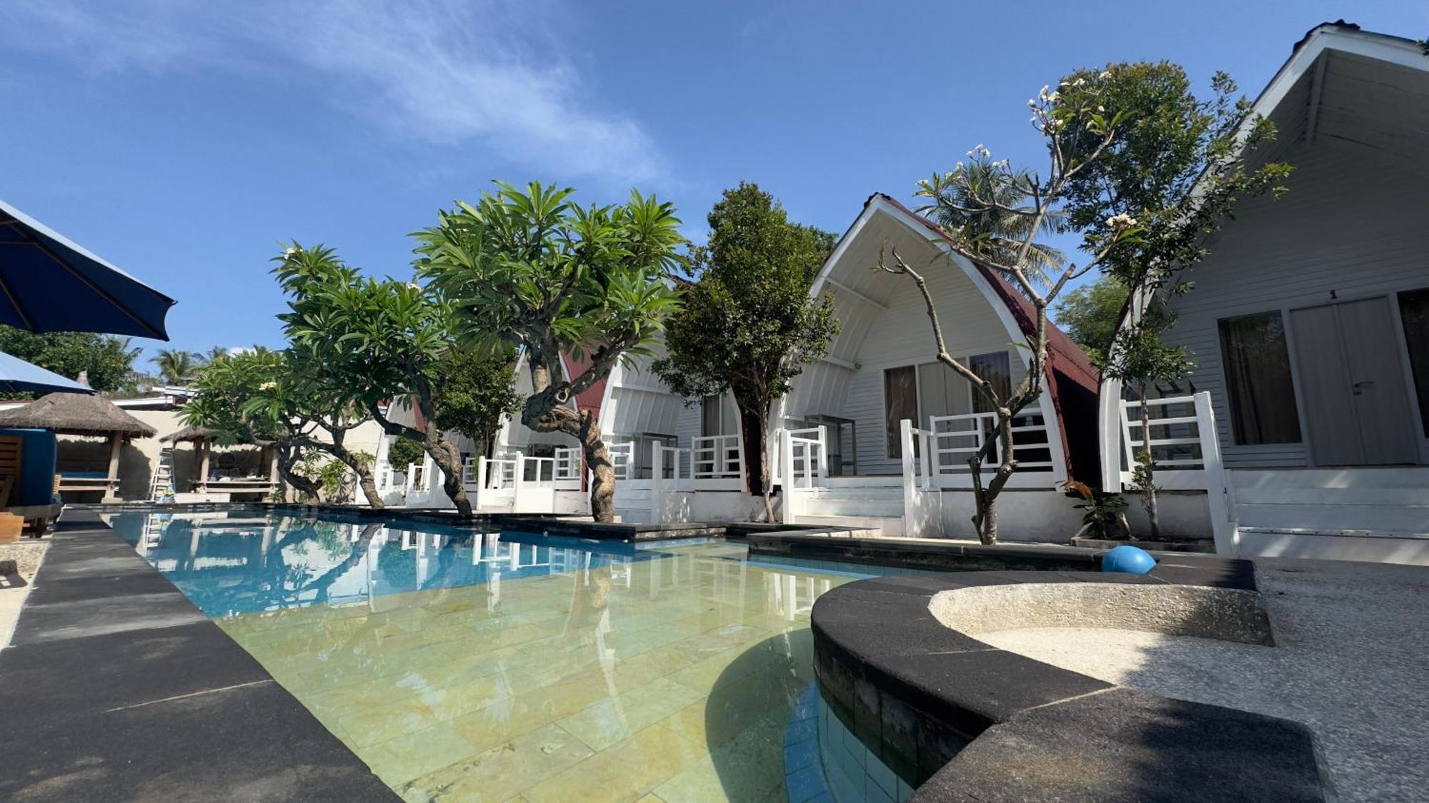 Gili Kulemba Bungalow Gili Trawangan Eksteriør bilde